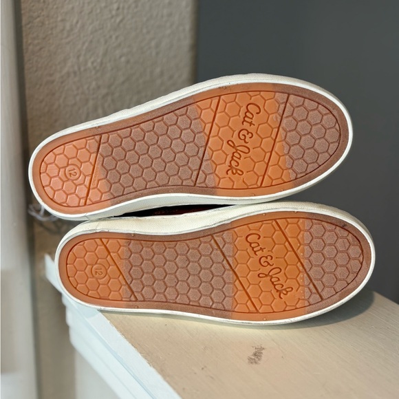 Cat & Jack Shoes Sneakers Fenix High Tops Boots Brown Toddler Boys 12 New - Picture 5 of 6